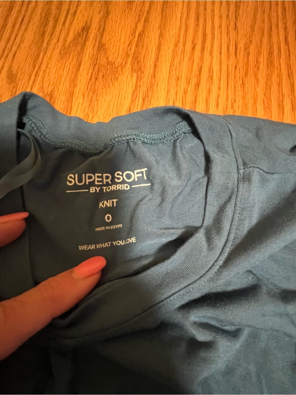 Torrid Dress 0 Super Soft Stretch Jersey Knit Plus Size 0 Teal Side Pockets - Picture 6 of 9